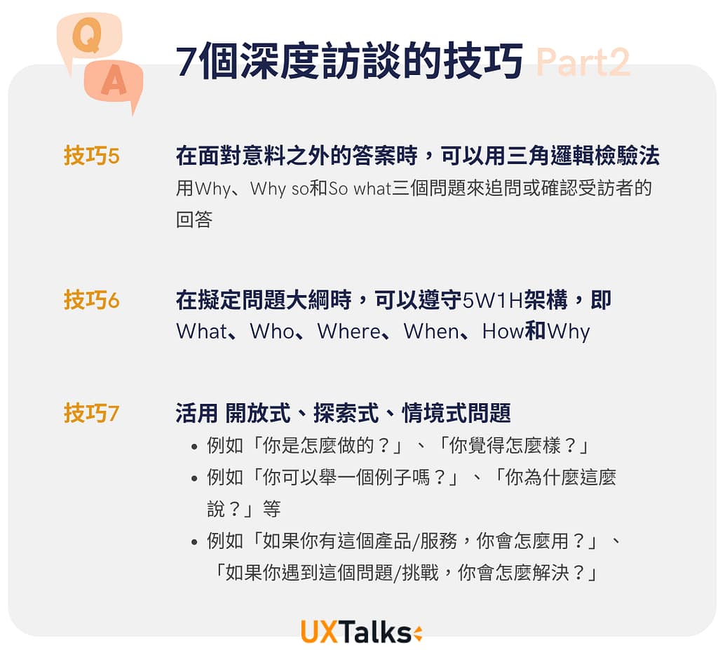 7個深度訪談的技巧 Part2